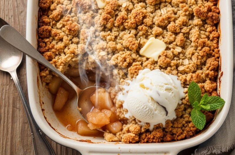 Recette Crumble Pomme