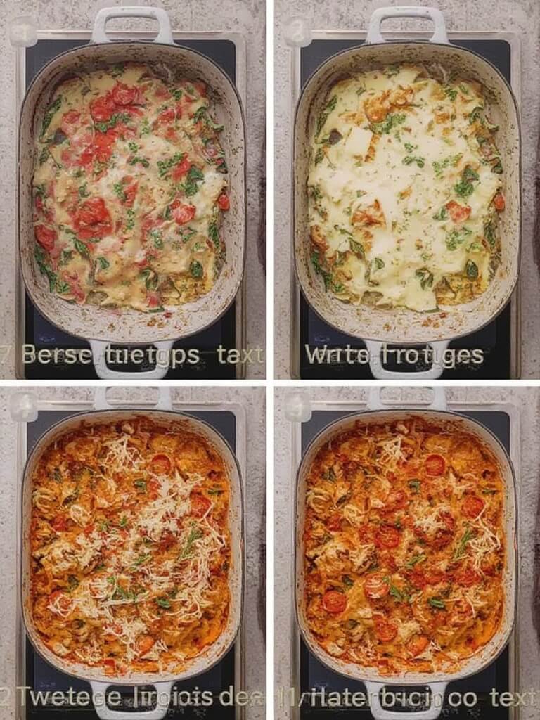 lasagne recette steps