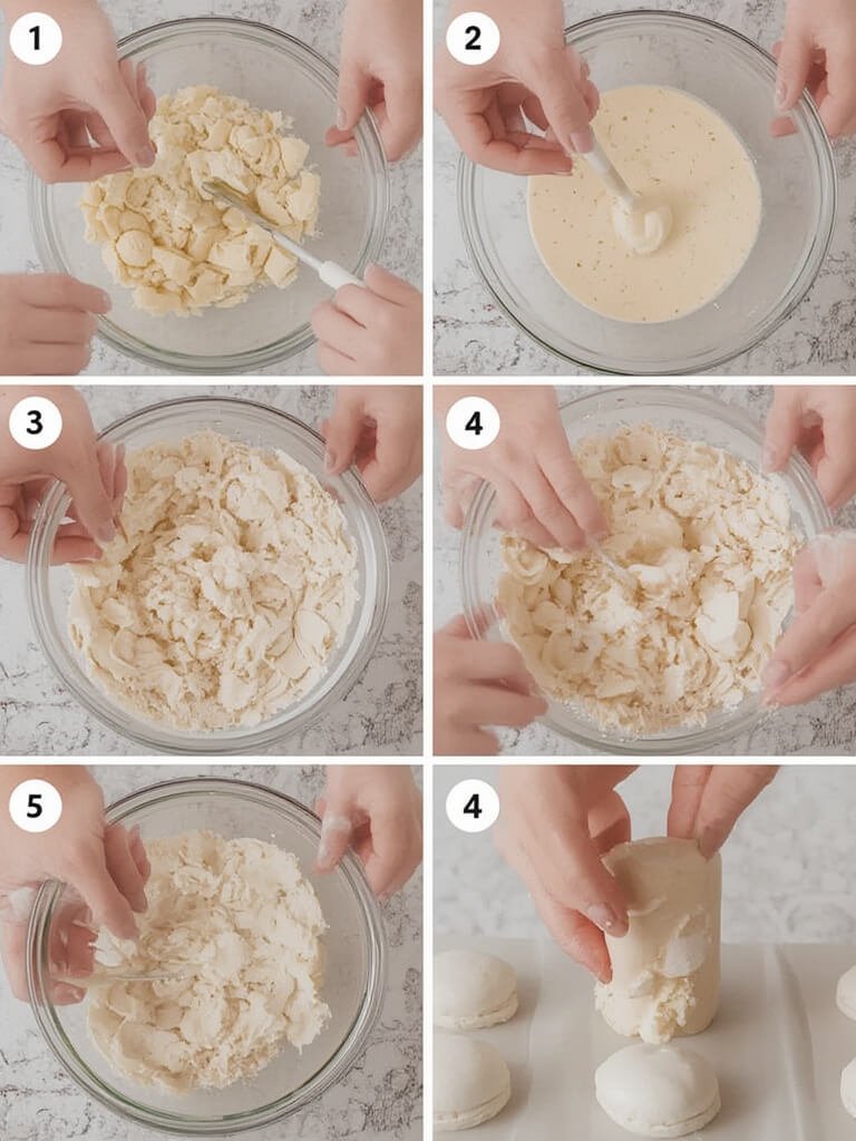 macarons steps