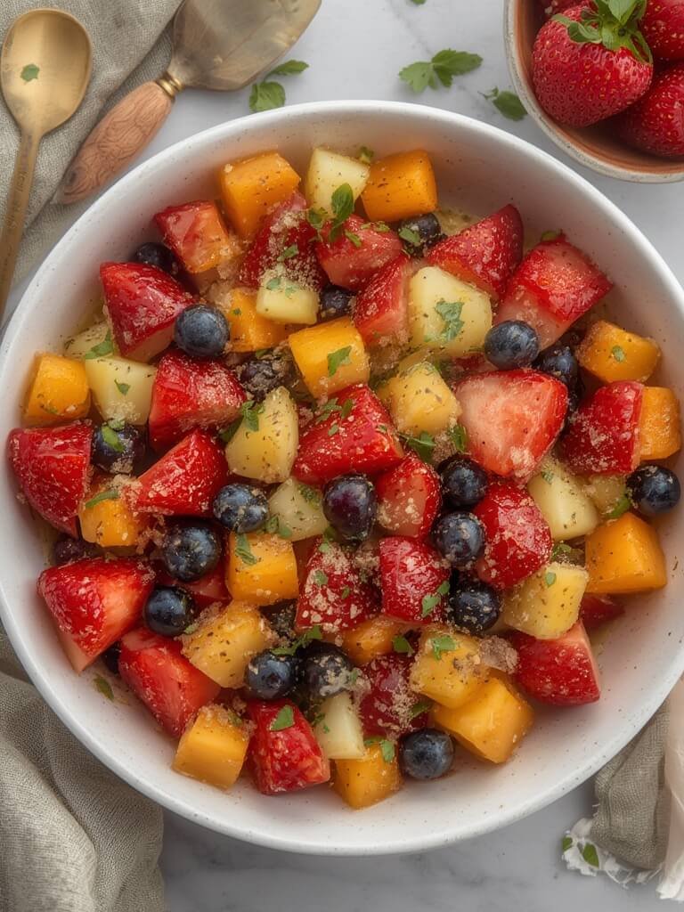 salade de fruit hiver ingredients