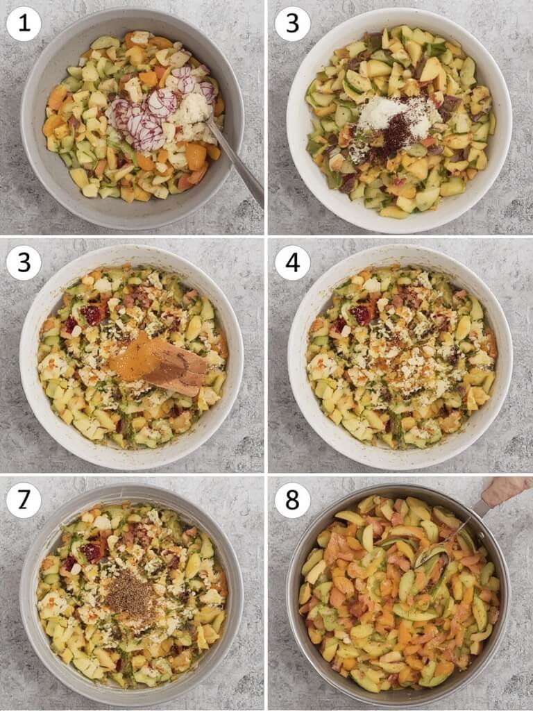salade de fruit hiver steps