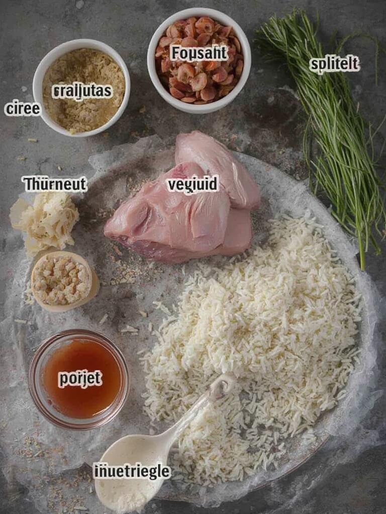 blanquette de veau ingredients