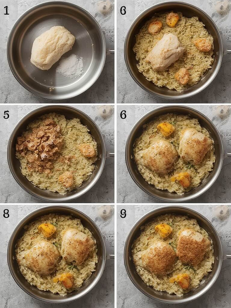 blanquette de veau steps