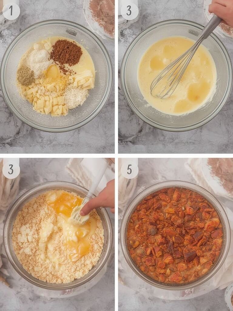 dessert sans lactose steps