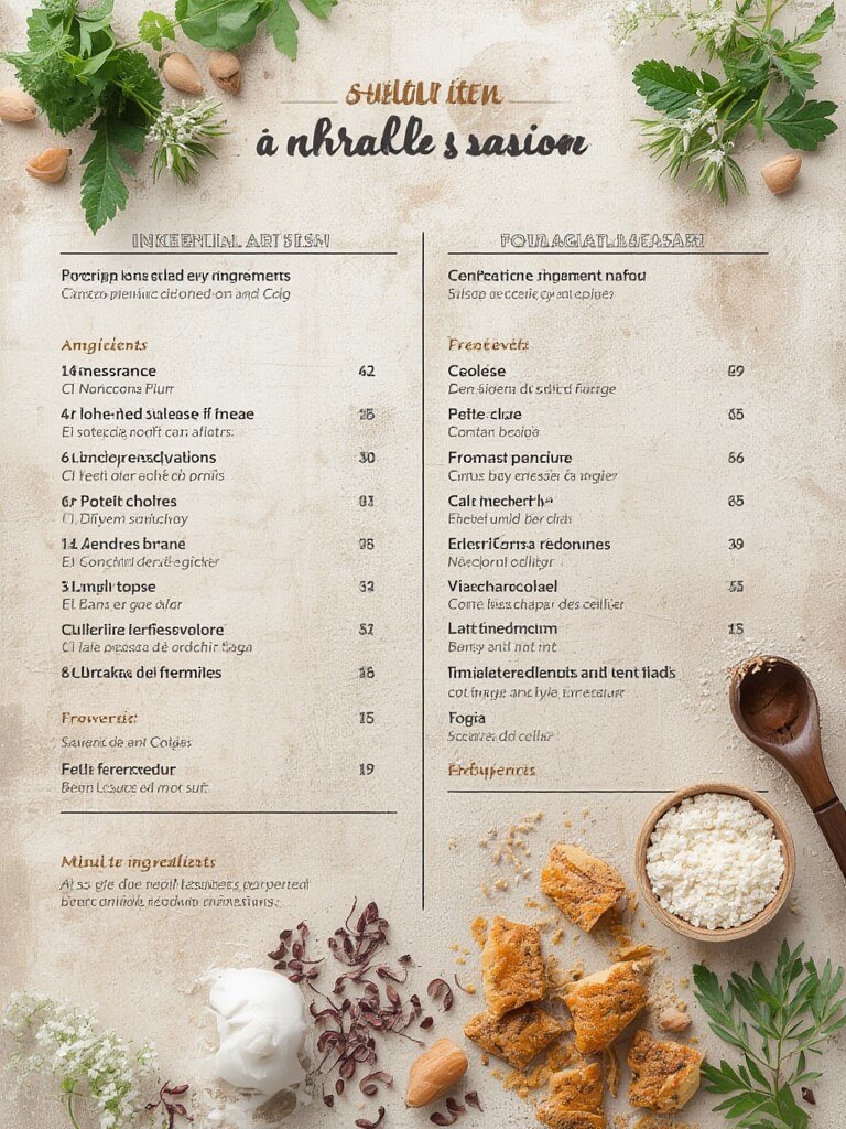 idee cuisine ingredients