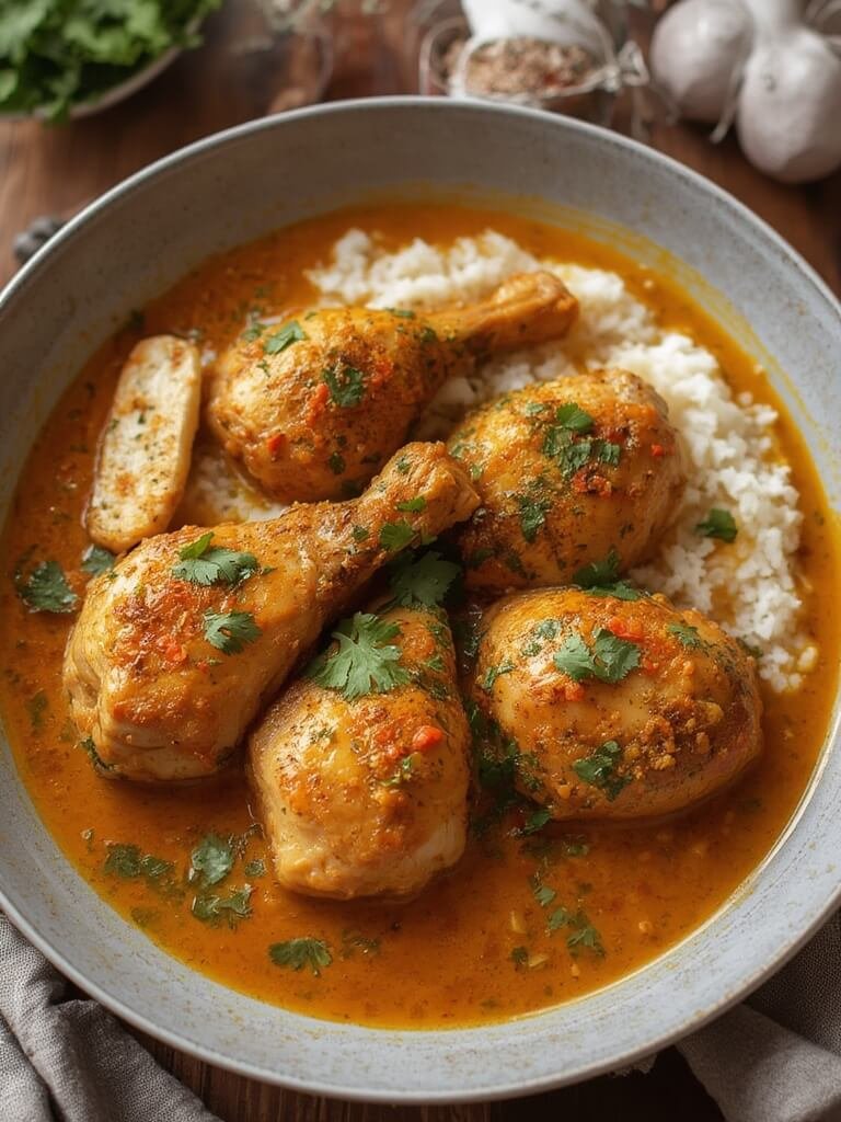 recette poulet au curry
