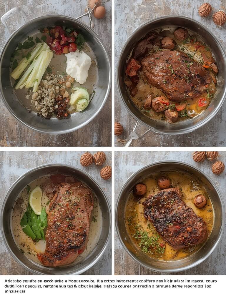 recette vegetarienne steps
