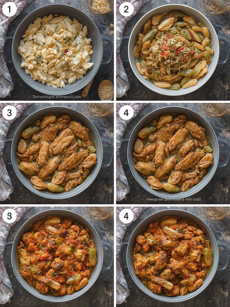 repas equilibre steps