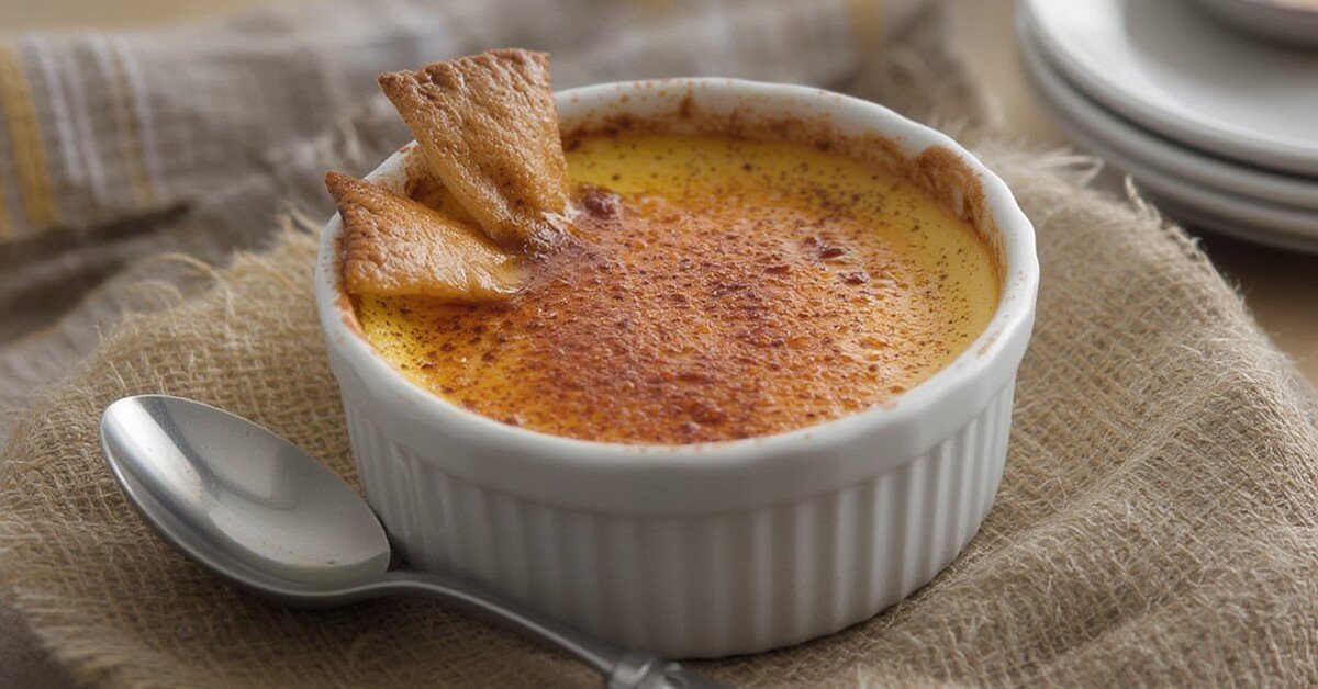 Creme Brulee Vanille Bourbon au Thermomix TM31 recettes