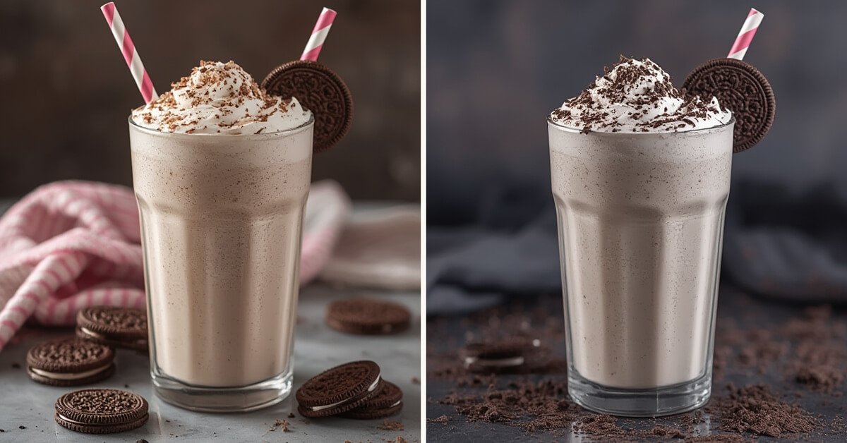 Le Milkshake Oreo recettes 2