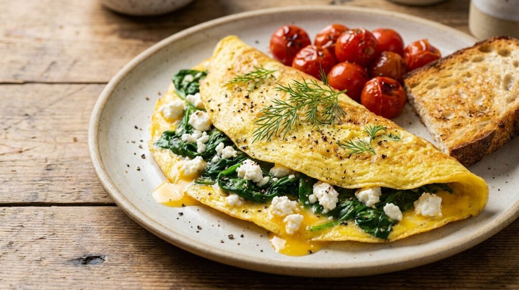 Omelette aux pinards feta e418d4f3a8