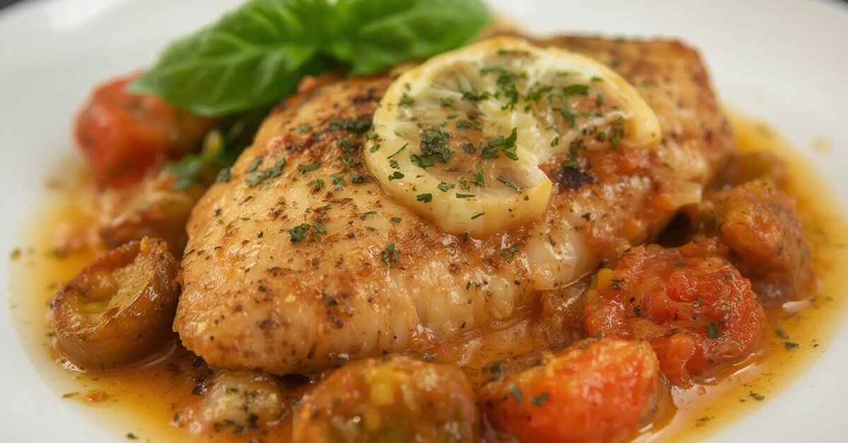Poulet Piccata au Citron Capres facon Trattoria recettes