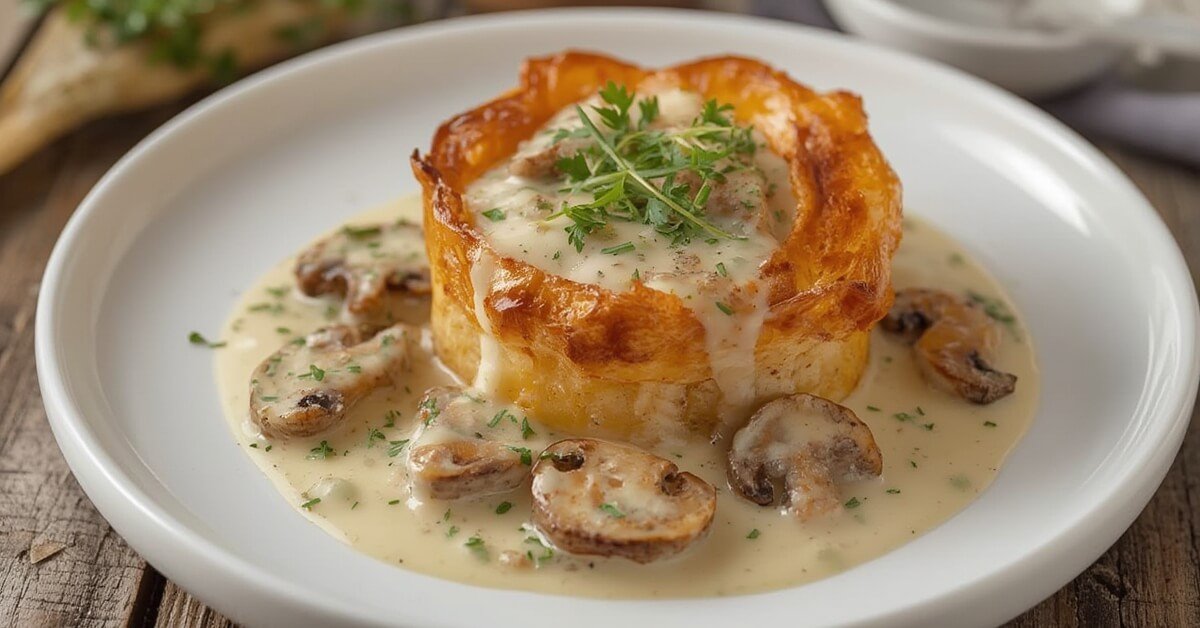 Top 5 Recettes avec sauce blanche — Plats Incontournables 3 Vol au Vent Champignons Jambon Sauce Blanche Maison recettes 2