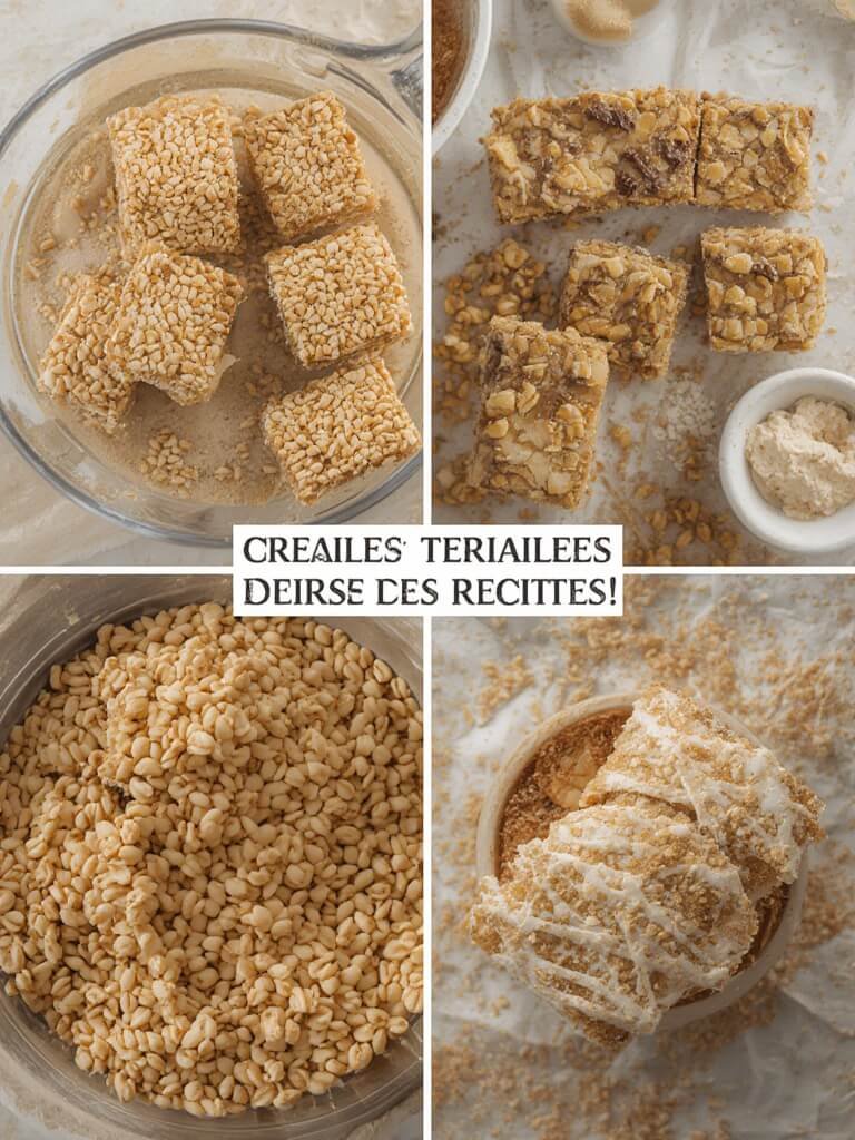 barres de cereales proteinees ingredients