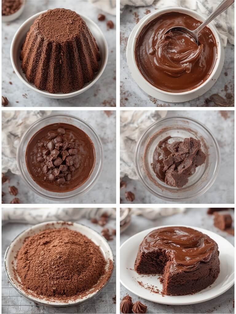 fondant au chocolat recette ingredients