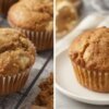Muffin protéiné banane avoine recette petit déjeuner facile