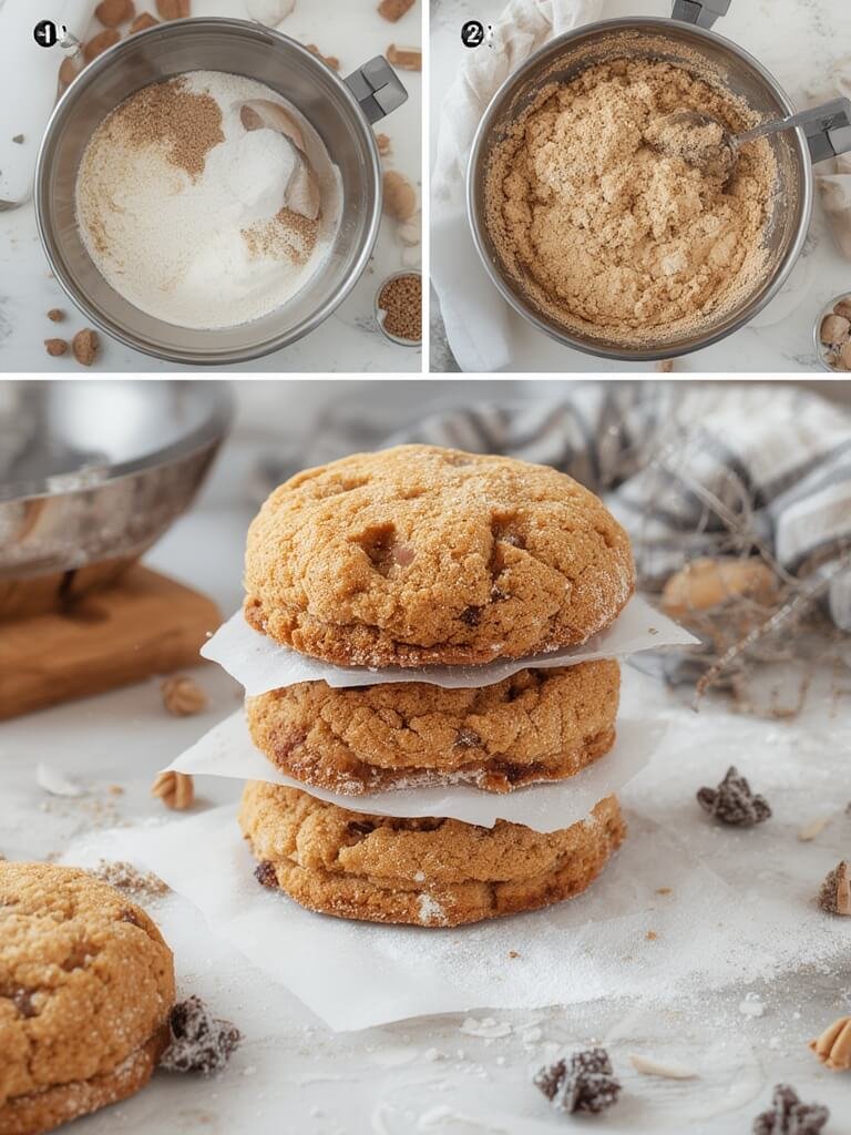 recette cookie proteine steps