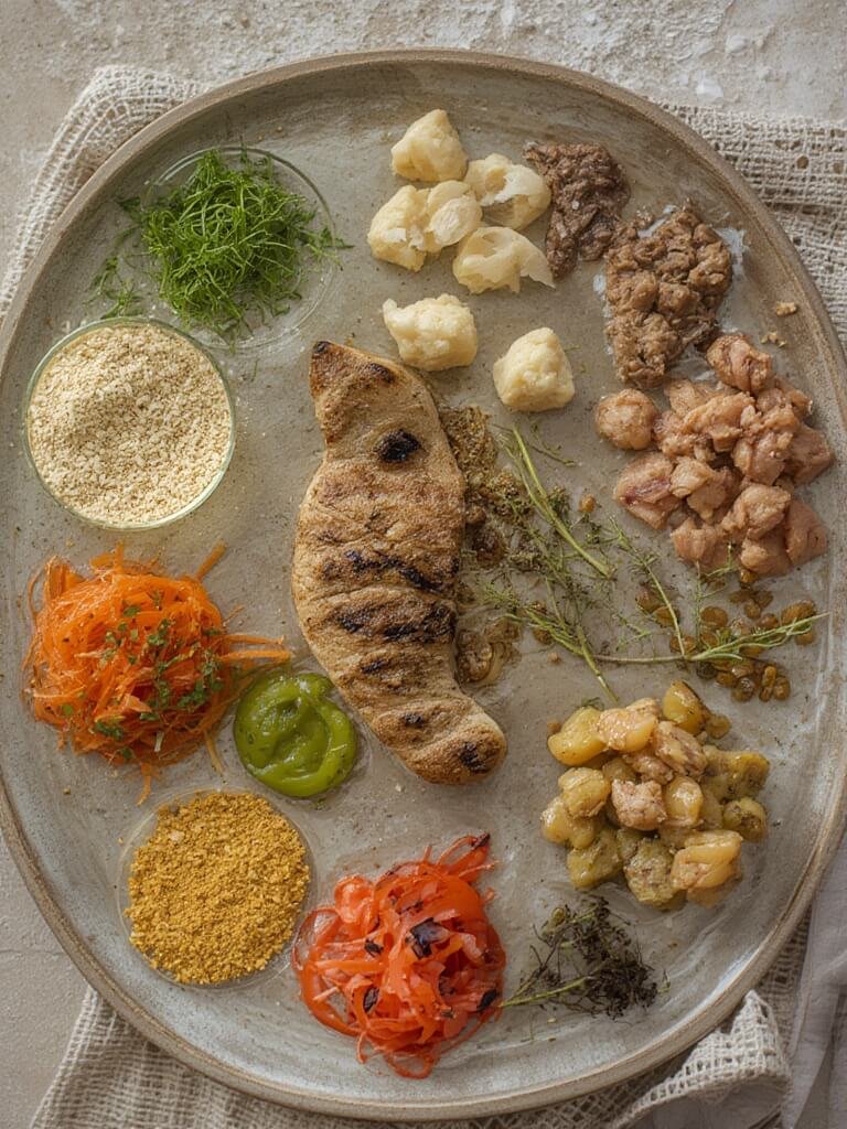 recette vegetarienne proteinee ingredients 1