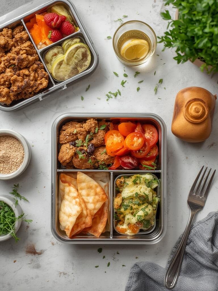 Steps for quinoa bowl