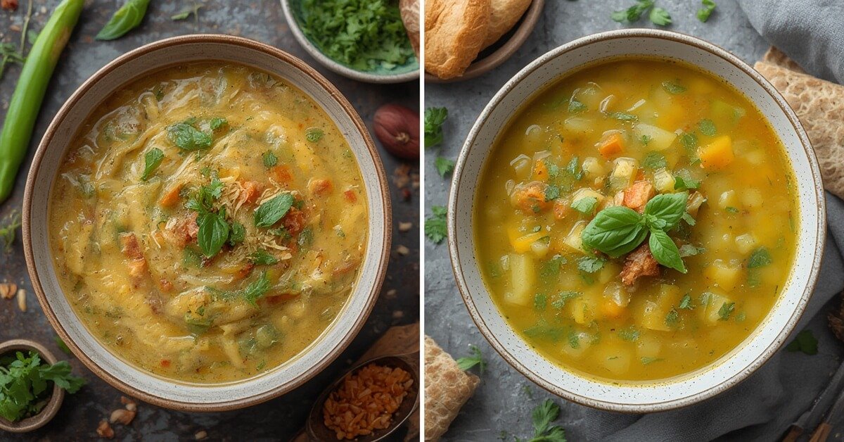 soupe hyperprotéinée