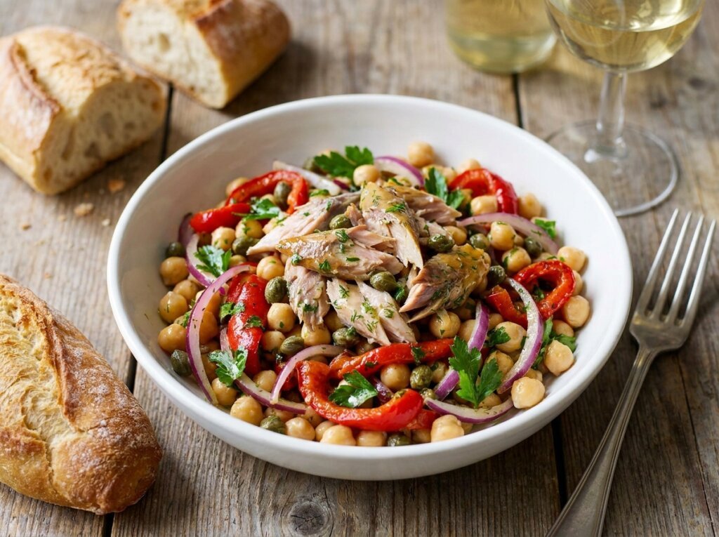 Chickpea and Smoked Mackerel Salad 202605082305