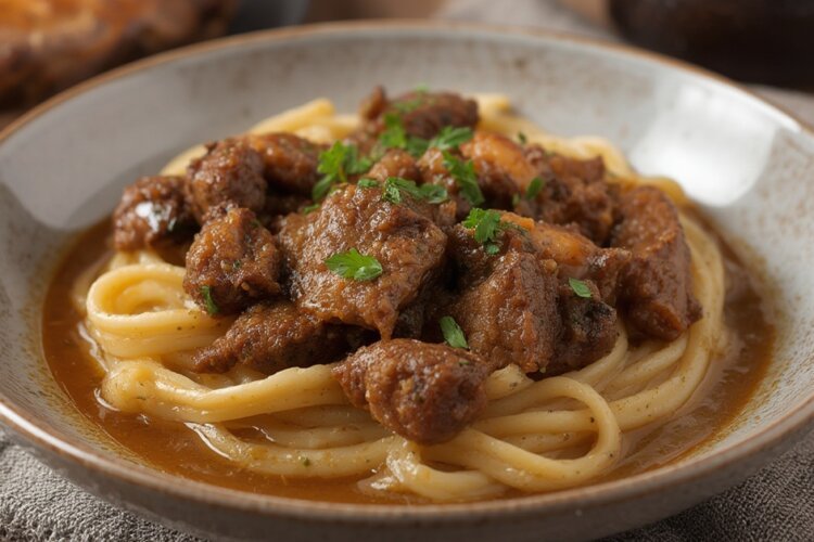 Bœuf Bourguignon : recette traditionnelle cocotte Thermomix