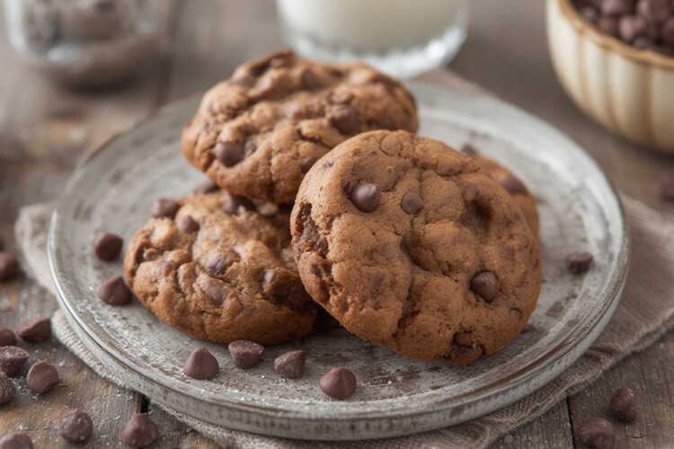 Cookies moelleux recette facile rapide maison chocolat chips