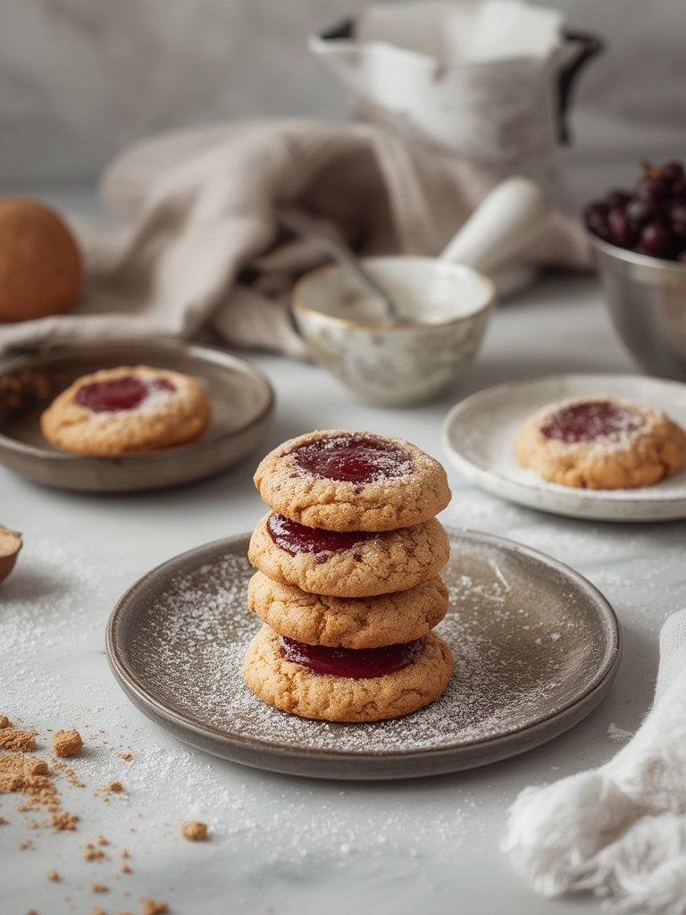 Step-by-step baking process for cookies moelleux