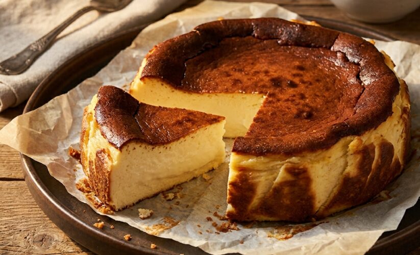 Cheesecake Basque : Le Dessert Brûlé et Crémeux Qui Fait Fureur en 2026