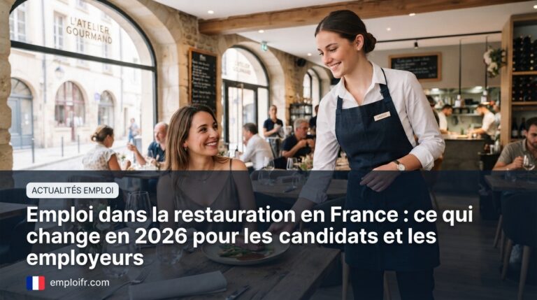 Emploi dans la restauration en France : ce qui change en 2026 pour les candidats et les employeurs