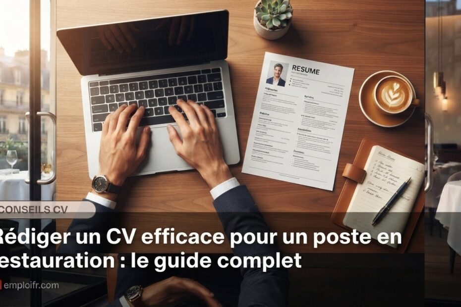 Rédiger un CV efficace pour un poste en restauration : le guide complet
