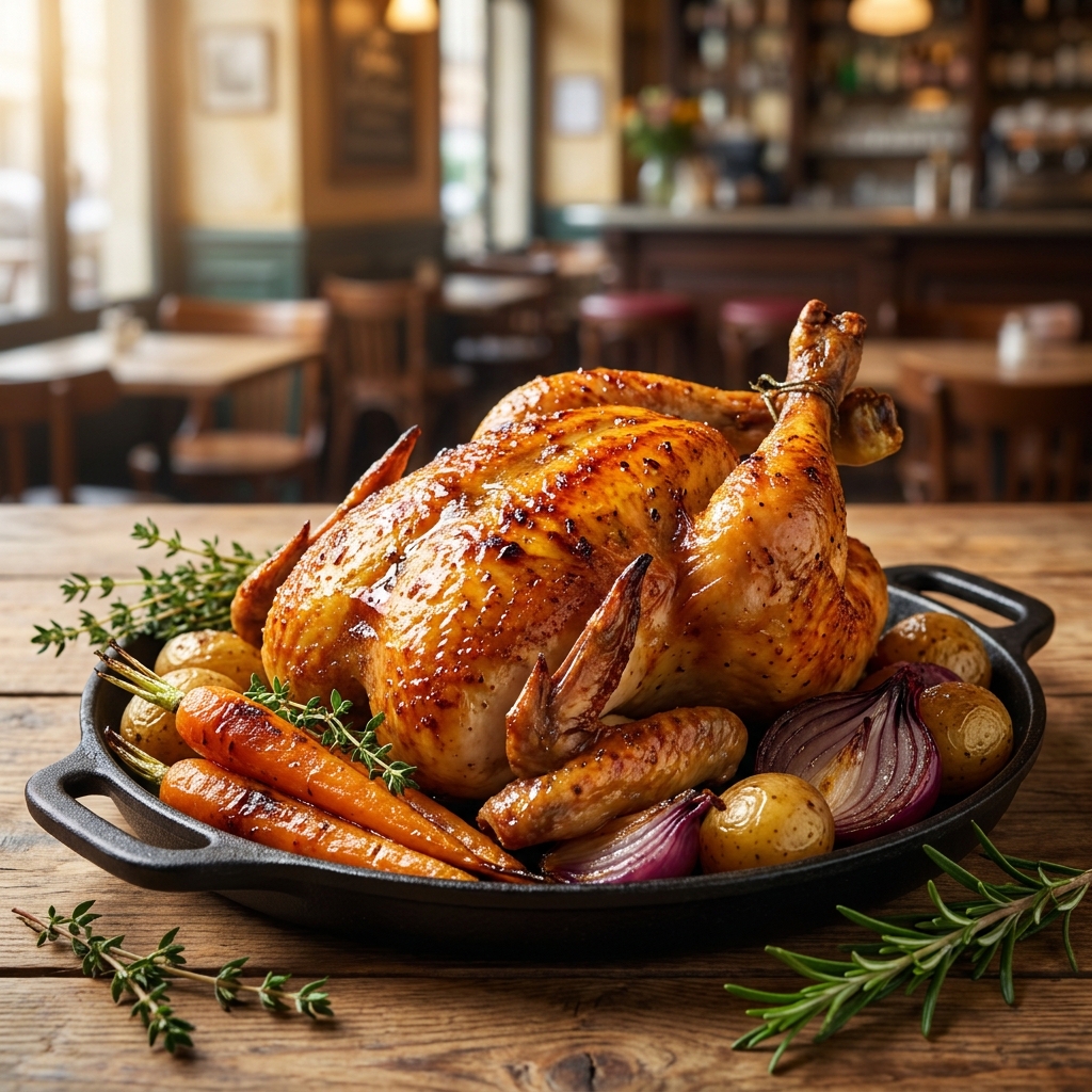 Poulet Rôti Façon Bistrot : La Recette Tendance 2026 pour un Repas Réconfortant