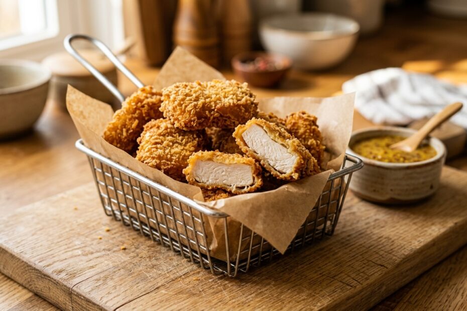 Nuggets de Poulet Maison à l'Air Fryer (meilleurs que ceux du fast-food)
